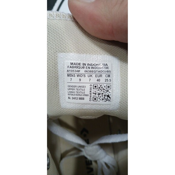 Converse Chuck Taylor All Star Hi Top Unisex Shoes Sneakers Size M7 W9 - Picture 8 of 8